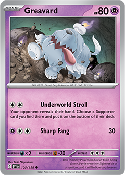 Greavard 105/198 Scarlet & Violet Scarlet & Violet