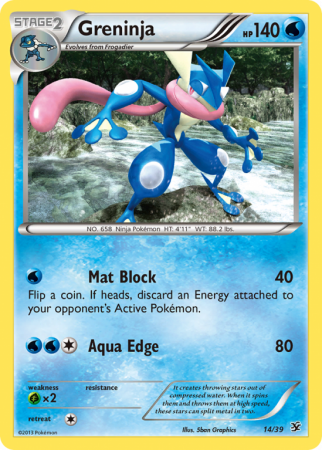Greninja 14/39 XY Kalos Starter Set