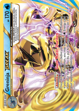 Greninja BREAK 41/122 XY BREAKpoint