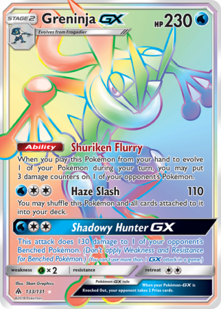 Greninja-GX 133/131 Sun & Moon Forbidden Light