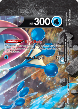 Greninja V-UNION SWSH156/103 Sword & Shield SWSH Black Star Promos