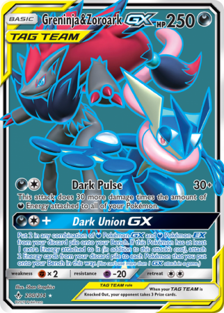 Greninja & Zoroark-GX 200/214