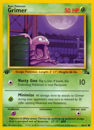 Grimer 48/62 Base Fossil