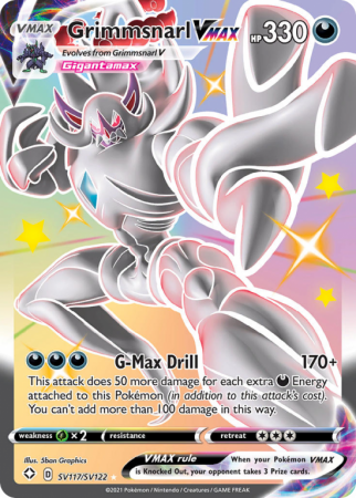 Grimmsnarl VMAX SV117/122 Sword & Shield Shiny Vault