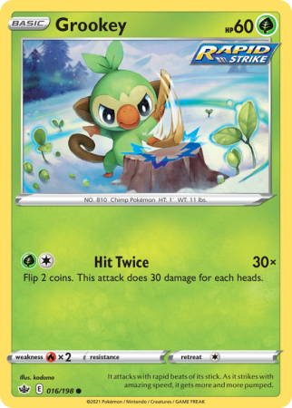 Grookey 16/198