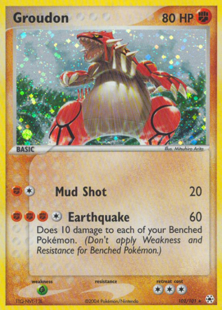 Groudon 102/101