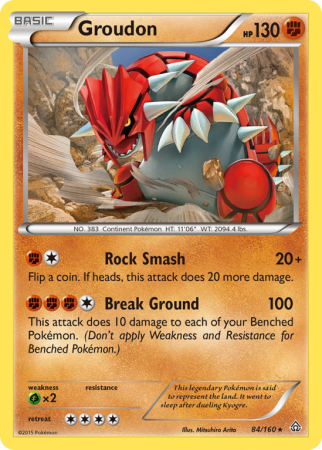 Groudon 84/160