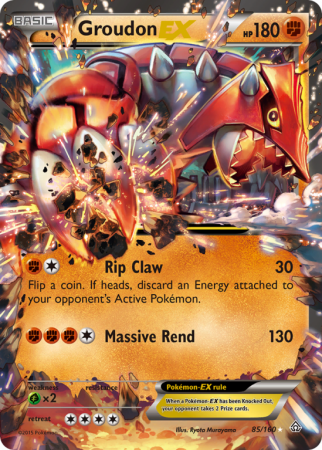 Groudon-EX 85/160