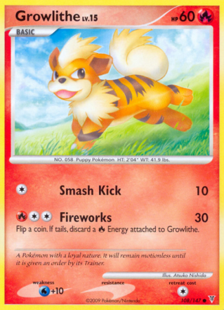 Growlithe 108/147