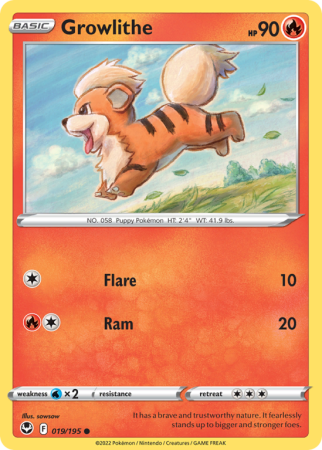 Growlithe 19/195