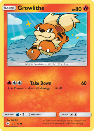 Growlithe 21/149