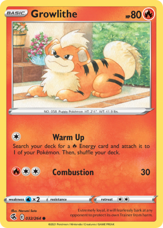 Growlithe 32/264
