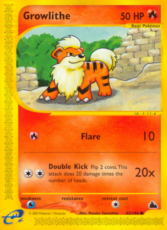 Growlithe 62/182