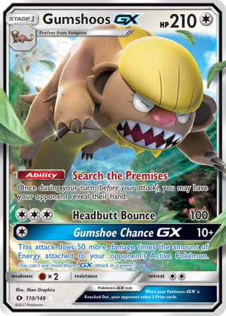 Gumshoos-GX 110/149 Sun & Moon Sun & Moon