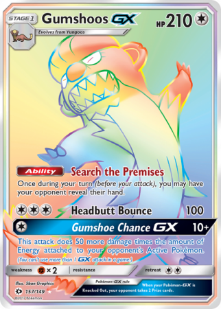 Gumshoos-GX 157/149 Sun & Moon Sun & Moon