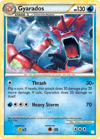 Gyarados 123/123 HeartGold & SoulSilver HeartGold & SoulSilver