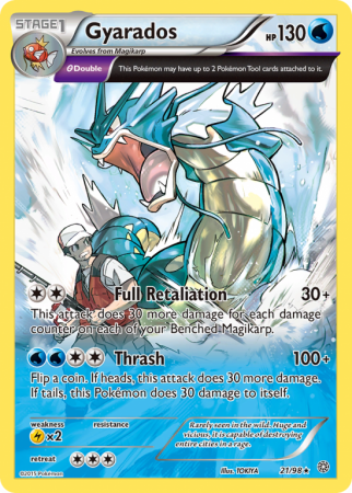 Gyarados 21/98 XY Ancient Origins