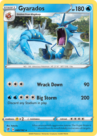 Gyarados 40/192