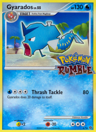 Gyarados 6/16 Other Pokémon Rumble