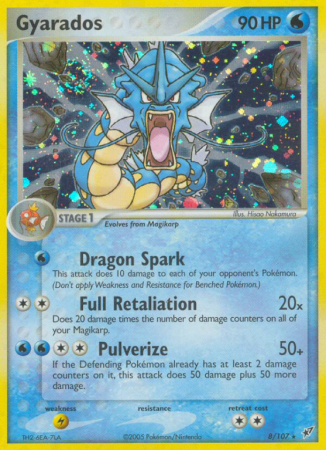 Gyarados 8/107 EX Deoxys