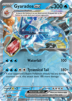Gyarados ex 45/198 Scarlet & Violet Scarlet & Violet