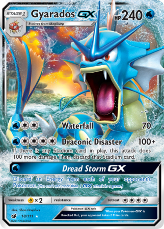 Gyarados-GX 18/111 Sun & Moon Crimson Invasion