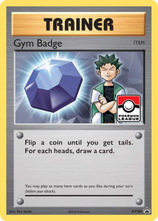 Gym Badge XY203/183 XY XY Black Star Promos