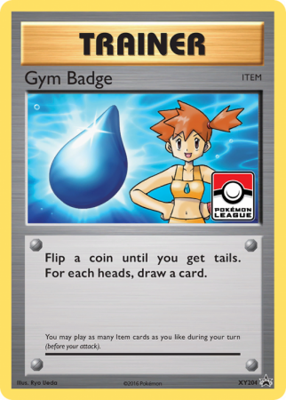 Gym Badge XY204/183 XY XY Black Star Promos
