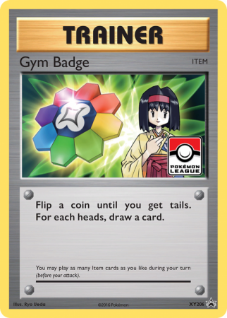 Gym Badge XY206/183 XY XY Black Star Promos