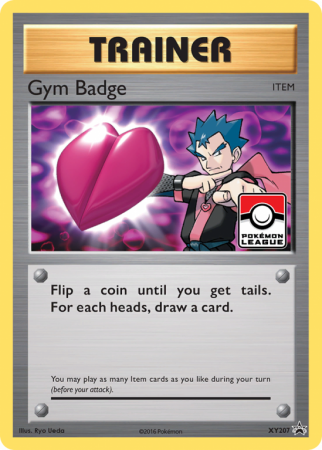 Gym Badge XY207/183 XY XY Black Star Promos