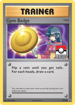 Gym Badge XY208/183 XY XY Black Star Promos