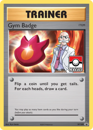 Gym Badge XY209/183 XY XY Black Star Promos