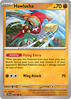 Hawlucha 118/198 Scarlet & Violet Scarlet & Violet