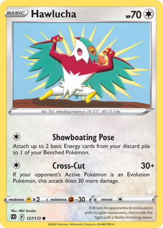 Hawlucha 127/172 Sword & Shield Brilliant Stars