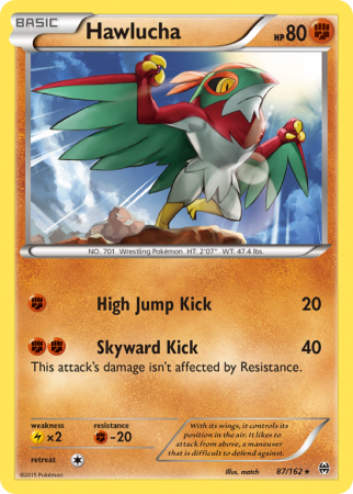 Hawlucha 87/162 XY BREAKthrough