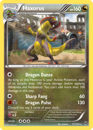 Haxorus 111/162 XY BREAKthrough