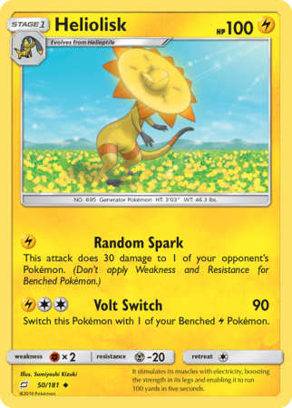 Heliolisk 50/181 Sun & Moon Team Up