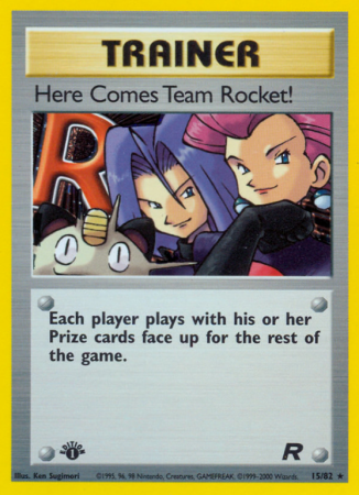 Here Comes Team Rocket! 15/83 Base Team Rocket