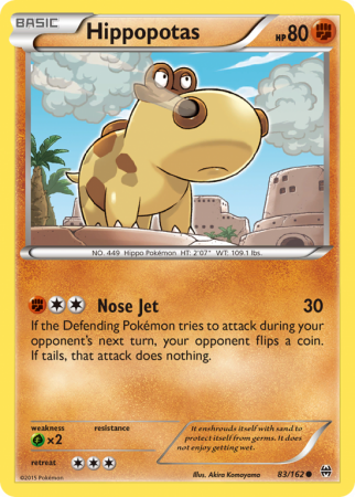 Hippopotas 83/162 XY BREAKthrough