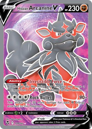 Hisuian Arcanine V 179/195
