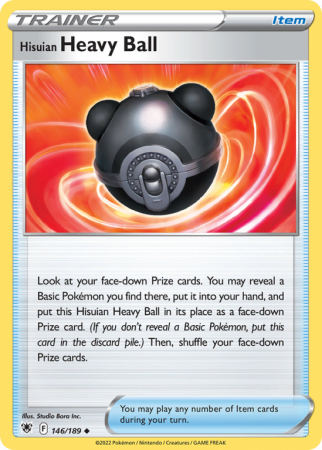 Hisuian Heavy Ball 146/189