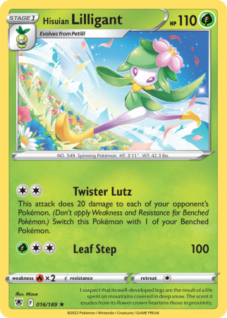 Hisuian Lilligant 16/189