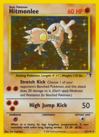 Hitmonlee 13/110 Other Legendary Collection