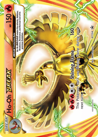 Ho-Oh BREAK XY154/183 XY XY Black Star Promos