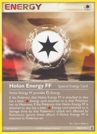 Holon Energy FF 104/113 EX Delta Species