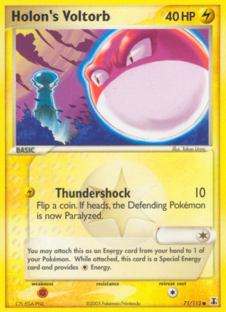 Holon's Voltorb 71/113