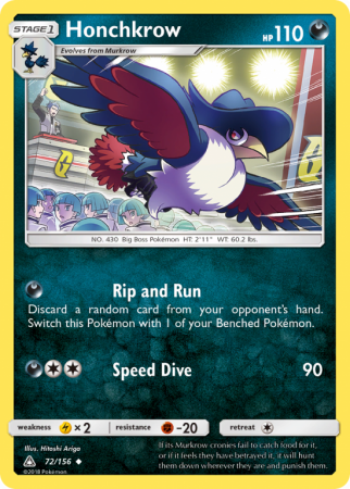 Honchkrow 72/156