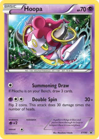 Hoopa XY90/183 XY XY Black Star Promos