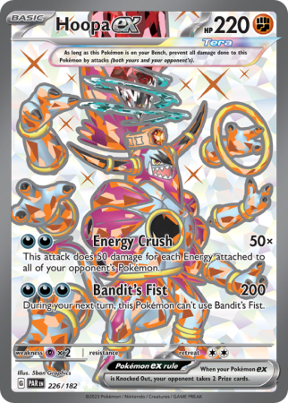 Hoopa ex 226/182 Scarlet & Violet Paradox Rift