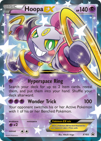 Hoopa-EX XY85/183 XY XY Black Star Promos